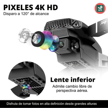 NUEVO DRONE  W8 PRO MAX 2025 CON INTELIGENCIA ARTIFICIAL - 2 BATERIAS ADICIONALES Y ESTUCHE DE REGALO